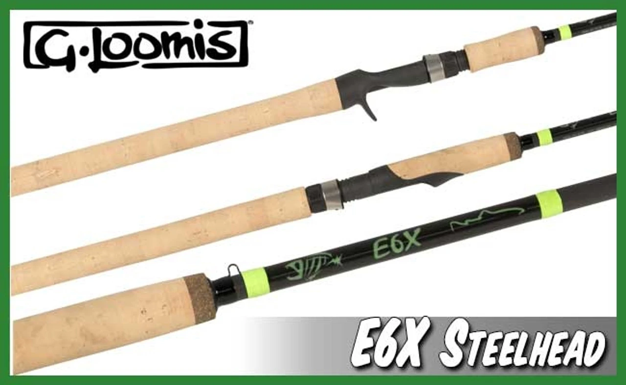 G. Loomis E6X Steelhead Rods 1 G. Loomis E6X Steelhead Rods