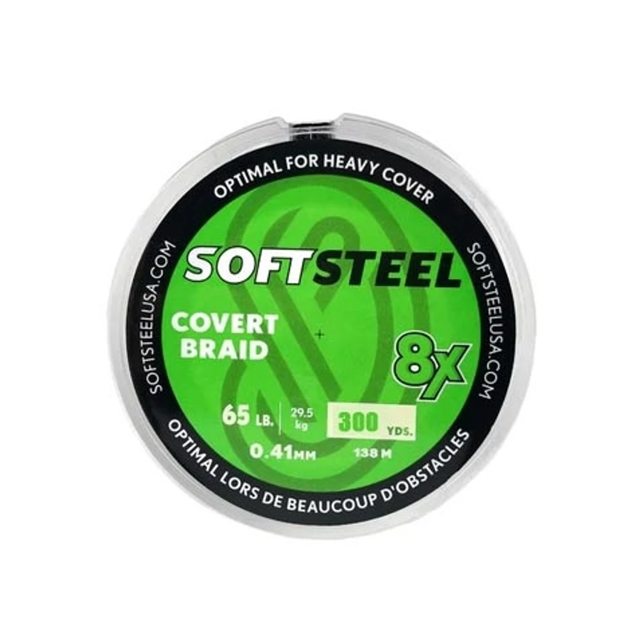 Soft Steel 8X Covert Braided Line - 300yd Spool 1 Soft Steel 8X Covert Braided Line - 300yd Spool