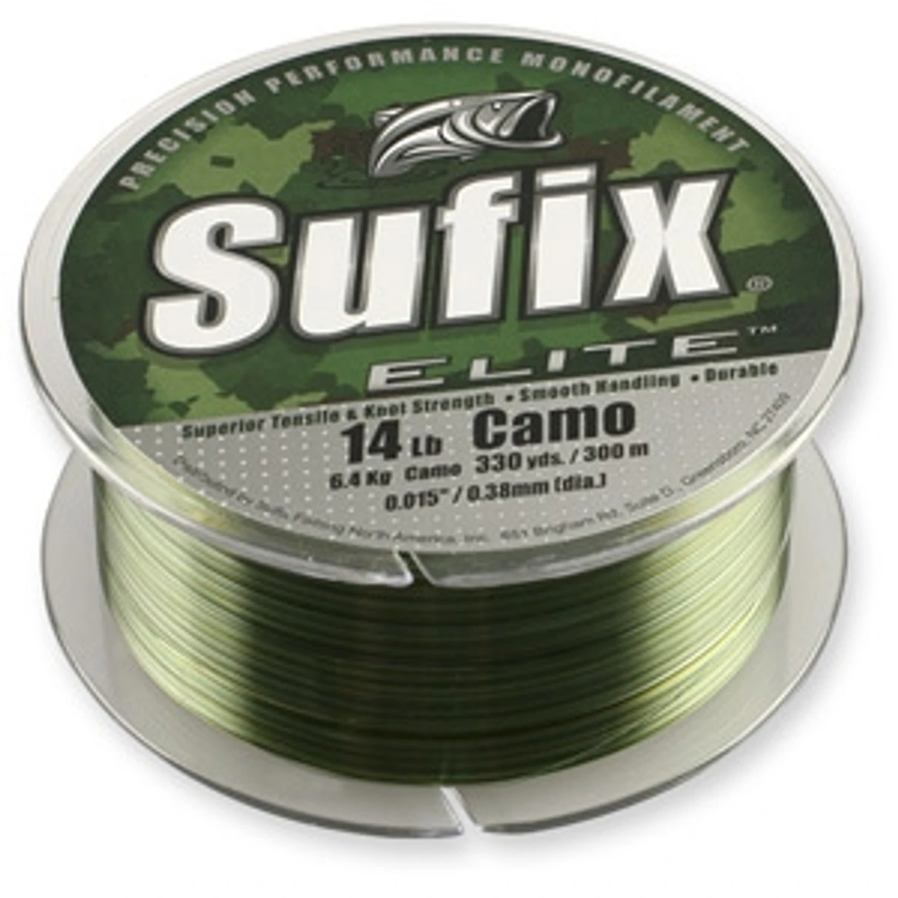 Sufix Elite Camo Monofilament Line 330yd Spool 2 Sufix Elite Camo Monofilament Line 330yd Spool - Image 2
